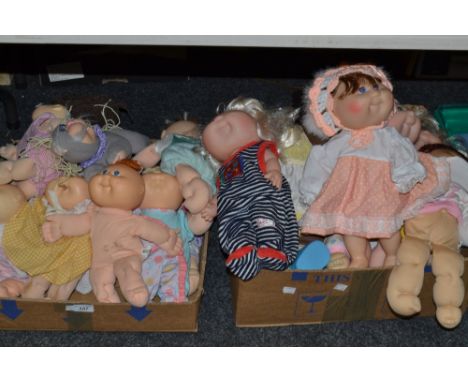 Cabbage Patch Dolls - various, including cabbage patch cat (20) (2 boxes)