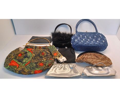 COLLECTION OF VINTAGE 1950'S HANDBAGS