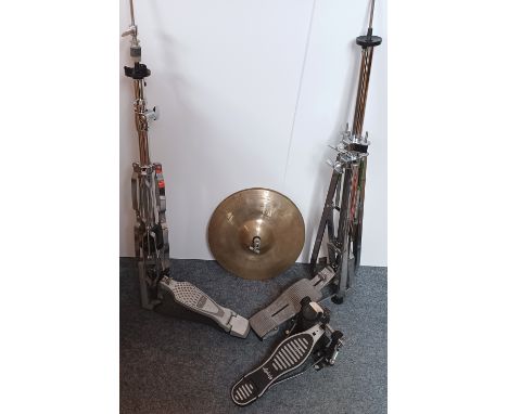 DRUM KIT INTEREST - LUDWIG BASS KICK PEDAL, PREMIER &amp; STAGG HI HAT PEDAL (3)