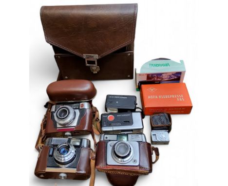 A Regula KB camera;&nbsp; &nbsp;others Ilford Sportsman;&nbsp; Voigtlander Vito Automatic I;&nbsp; etc 