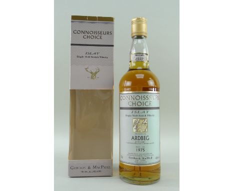 ARDBEG DISTILLERY 1975, Connoisseurs Choice, Islay single malt scotch whisky, distilled 1975, bottled by Gordon &amp; MacPhai