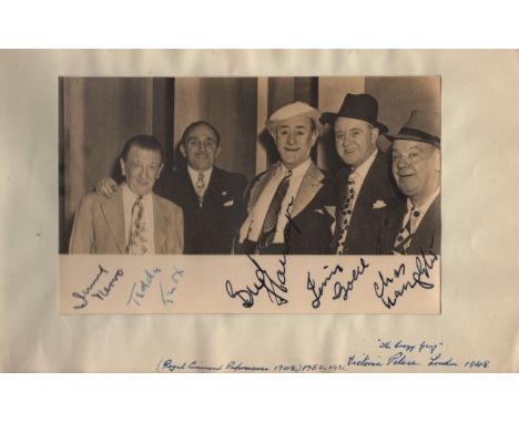 AUTOGRAPH ALBUM: An autograph album containing over 90 signatures by various film and stage actors, actresses, entertainers, 