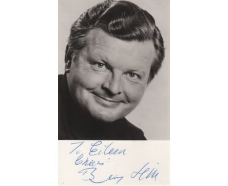  BRITISH COMEDY: A good selection of signed postcard photographs and slightly larger, some 8 x 10s etc., by various British t