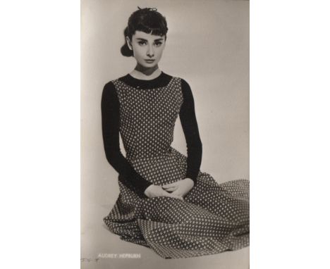 [HEPBURN AUDREY]: (1929-1993) Belgian-born Actress, Academy Award winner. An oblong 4to photograph album containing over 40 v