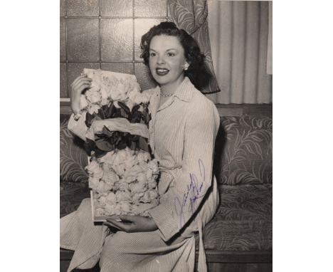 GARLAND JUDY: (1922-1969) American Actress and Singer, famous for her portrayal of Dorothy Gale in The Wizard of Oz (1939). A