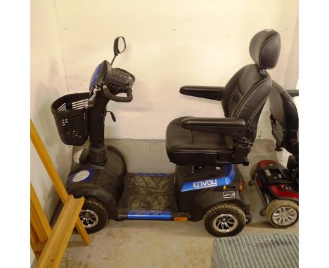 A brand new Envoy mobility scooter, serial no. VP167405 