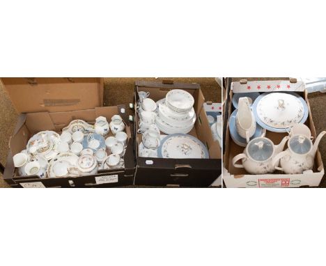 A Small Collection of Aynsley "Cottage Garden" Porcelain, together with a Duchess china coffee set, and a Ridgway "Graywood" 
