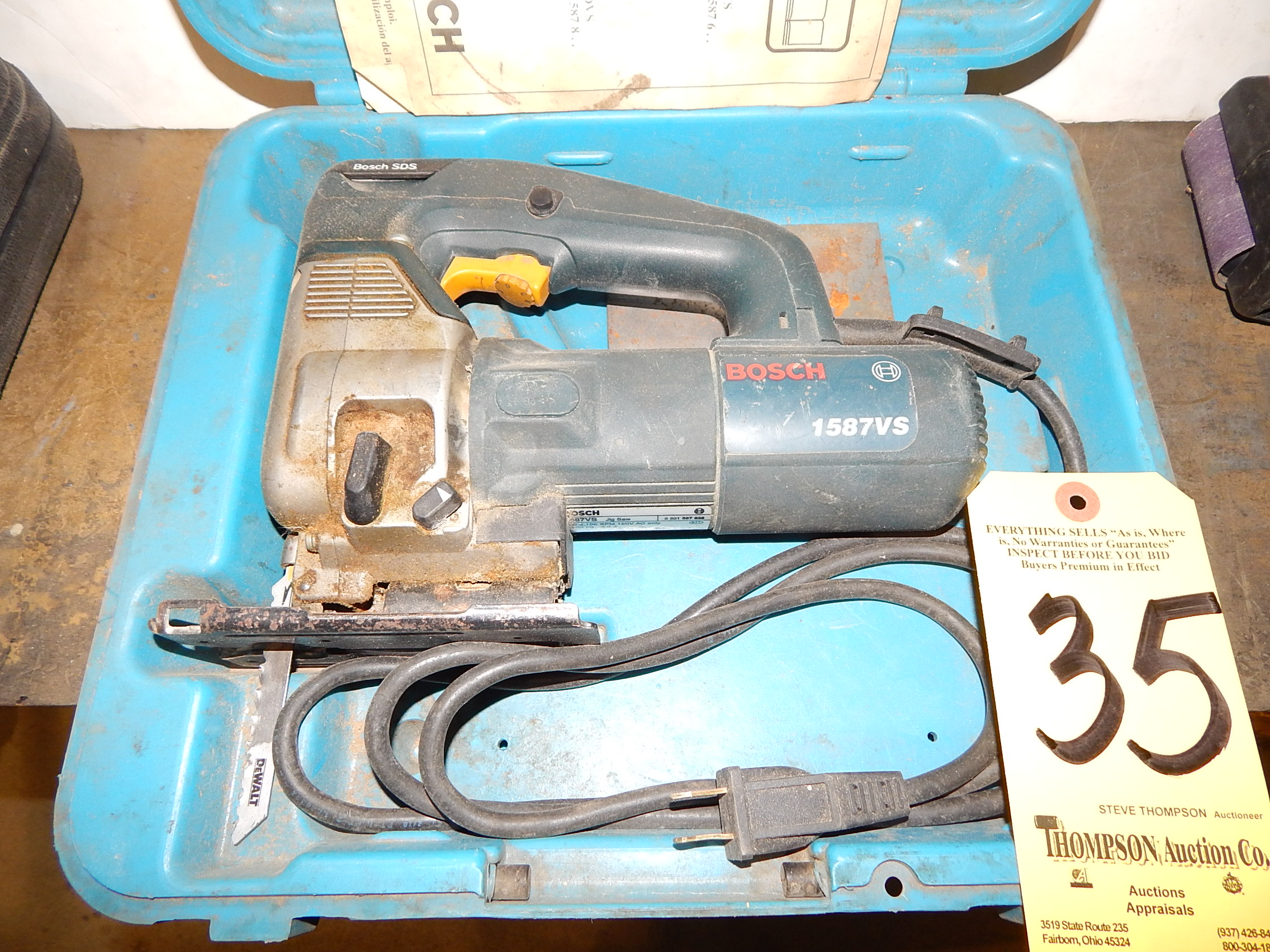 Bosch 1587VS Jig Saw with Case