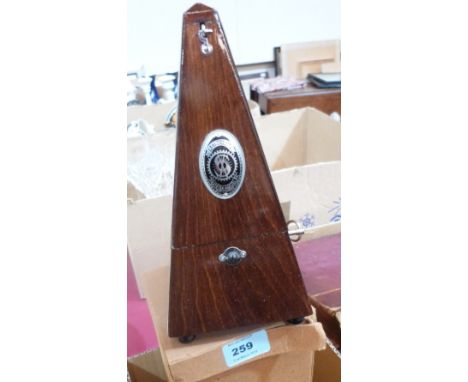 A Maelzel metronome