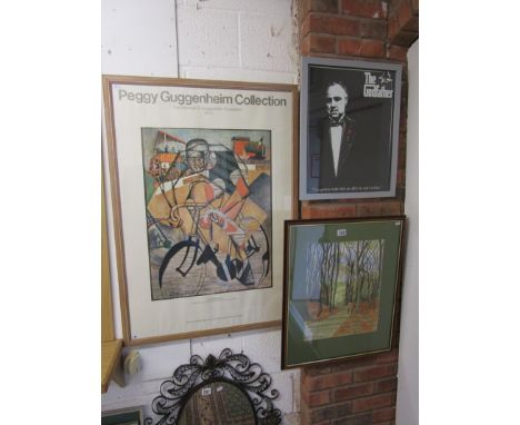 The Godfather print, bike print &amp; watercolour
