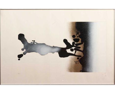 * VICTOR PASMORE (1908 - 1998), THE EARTH FROM SPACE limited edition screenprint on paper, signed, dated '79 and numbered 54/