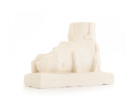 * SIR EDUARDO PAOLOZZI KBE RA HRSA (SCOTTISH 1924 - 2005) CLASSICAL FOOT plaster sculpture 10cm x 5cm x 7.5cm           Prove