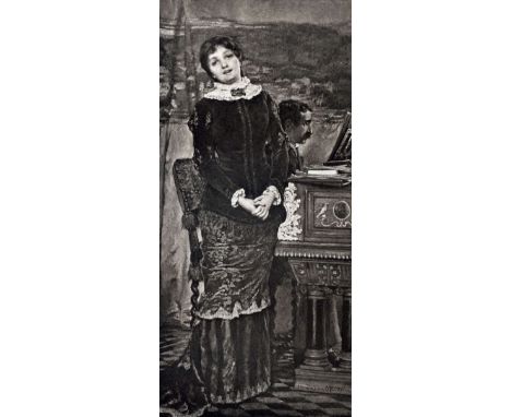 SIR LAWRENCE ALMA-TADEMA (1836-1912) Anglo-Dutch
Self Portrait
Print
Signed in pencil to margin; together with another, simil