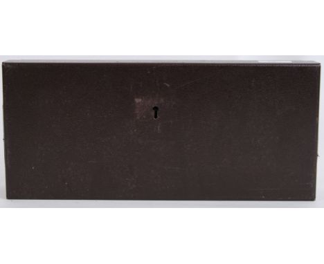 SAFE: An unusual locking gun / handle safe. Complete with keys. 36cm long.