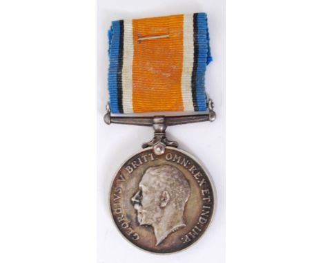 WAR MEDAL: A First World War WWI issued war medal to Sapper WR-321014 A. Gutterridge of the Royal Engineers ( R.E ). Impresse