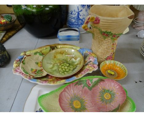 Quantity of mainly Art Deco pottery and china by Shelley, Arthur Wood, Carltonware etc