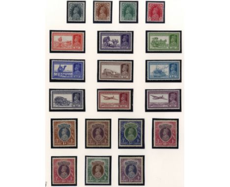 India. 1937-51 comprehensive mint collection on pages with 1937 to 25r, SG 266a and 271a inverted wmks, 1940 and Gandhi set, 