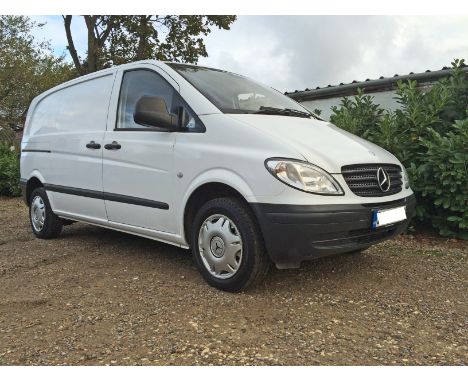 2009 Mercedes Vito 109CDI Compact. 64,000 miles. Twin side loading doors, rear tailgate. Service History, 12 months MOT, Whit