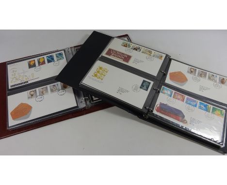 Royal Mail first day covers in two albums Condition Report Click here for further images, condition, auction times & delivery