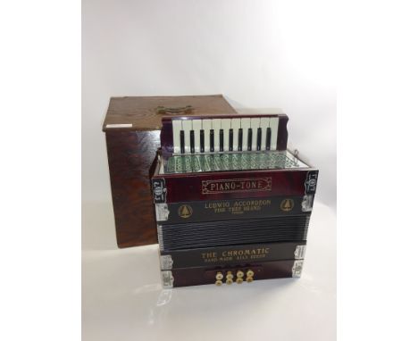 Ludwig accordion Condition Report Click here for further images, condition, auction times &amp; delivery costs 