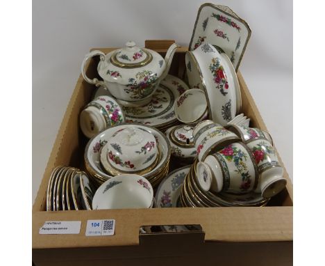 Paragon Tree of Kashmir tea service in one box Condition Report Click here for further images, condition, auction times & del