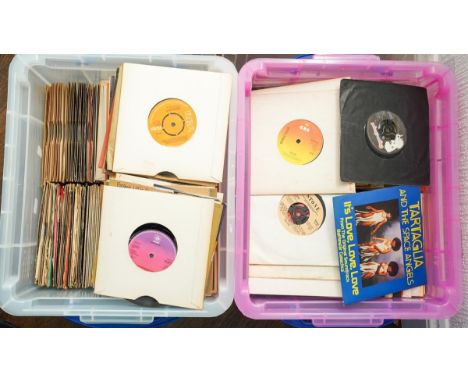 A large collection of 7-inch singles from 60's to 90's including artists across the genres, R&amp;R, Pop, Soul including Quee
