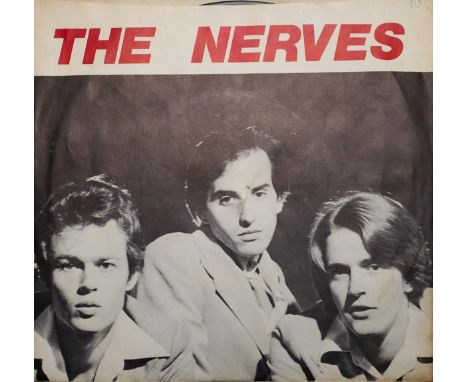 The Nerves - Vinyl 7 inch record EP - Pressed in the USA in 1976 with white back cover Hanging on the telephone/when you find