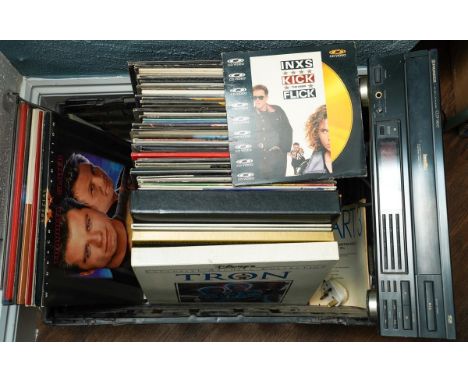 Lazer Discs - collection of mostly classic films including The Abyss, The Terminator 2 Box Set, Mission Impossible, Schwarzen