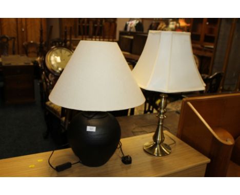 A MODERN IKEA LAMP + ANOTHER  (2)