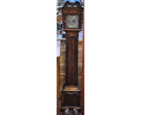 William Wise, Wantage, a part George III diminutive scale 8-day longcase clock, the twin train movement striking the hours on