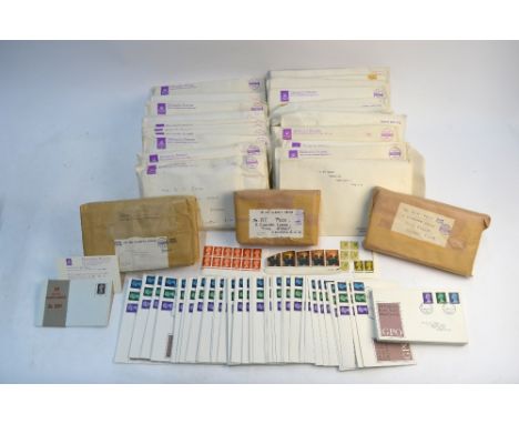 A large quantity of mostly 1960s GPO definitive first day covers from the Philatelic Bureau, Edinburgh - many in original uno