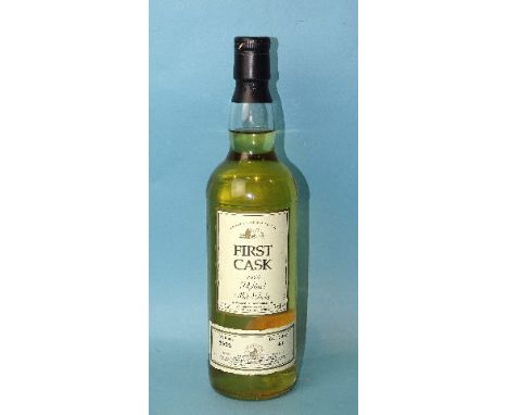 First Cask Highland Malt Whisky, distilled 1979, cask no.3955, bottle no.61, 70cl, 46% vol, (one bottle). 