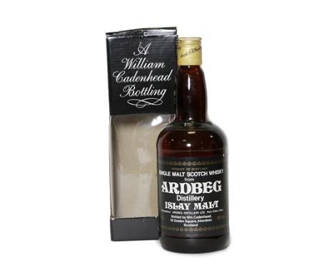 Ardbeg 15 Years Old Single Malt Scotch Whisky, Cadenhead's bottling, 46% vol 75cl, in original cardboard sleeve (one bottle)