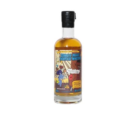 That Boutique-Y Whisky Company Single Malt Scotch Whisky, batch 1, distilled at Springbank Distillery, bottle 149 of 274, 50c