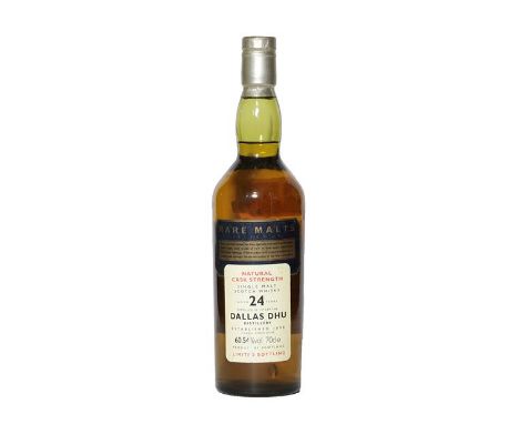 Dallas Dhu 24 Years Old Single Malt Scotch Whisky, Rare Malts Selection bottling, distilled 1970, 60.54% vol 70cl (one bottle