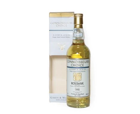 Rosebank 1990 16 Year Old Lowland Single Malt Scotch Whisky, Connoisseurs Choice bottling, bottled 2006, 40% vol 70cl, in ori