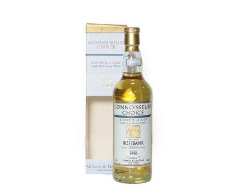 Rosebank 1990 16 Year Old Lowland Single Malt Scotch Whisky, Connoisseurs Choice bottling, bottled 2006, 40% vol 70cl, in ori