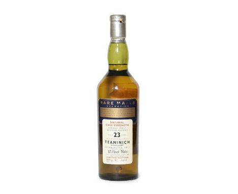 Teaninich 23 Years Old Single Malt Scotch Whisky, Rare Malts Selection bottling, distilled 1973, 57.1% vol 70cl (one bottle)