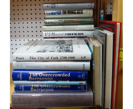 NAIPAUL (V.S.)  The Mystic Masseur.  First Edition. d/wrapper. 1957; NAIPAUL (V.S.) A Congo Diary. Limited Edition. geometric