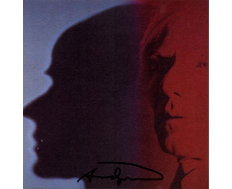 Artist: Andy Warhol (American, 1928 - 1987). Title: "The Shadow (Andy Warhol) [announcement]". Medium: Color offset lithograp