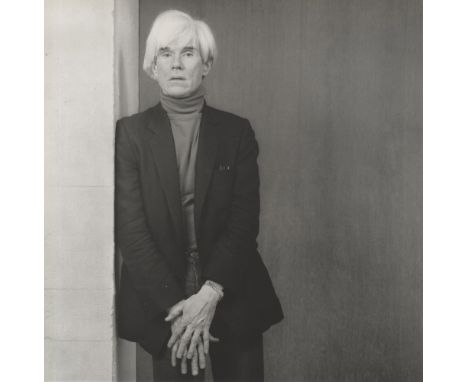 Artist: Robert Mapplethorpe (American, 1946 - 1989). Title: "Andy Warhol". Medium: Original vintage photogravure. Date: Compo