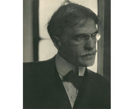 Artist: Edward Steichen (American, 1879 - 1973). Title: "Portrait of Alfred Steiglitz". Medium: Original photogravure. Date: 