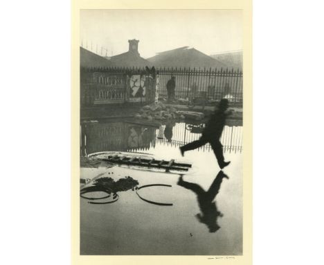 Artist: Henri Cartier-Bresson (French, 1908 - 2004). Title: "Behind the Gare St. Lazare". Medium: Original vintage photogravu