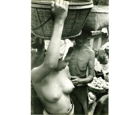 Artist: Henri Cartier-Bresson (French, 1908 - 2004). Title: "Bali Nude, Indonesia". Medium: Original vintage photogravure. Da