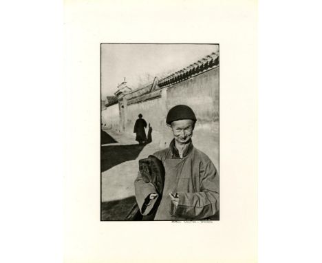 Artist: Henri Cartier-Bresson (French, 1908 - 2004). Title: "Eunuch of the Imperial Court, Peking, China". Medium: Original p