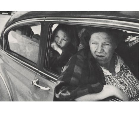 Artist: Robert Frank (Swiss/American, b.1924). Title: "Butte, Montana". Medium: Original photogravure. Date: Composed 1956. P