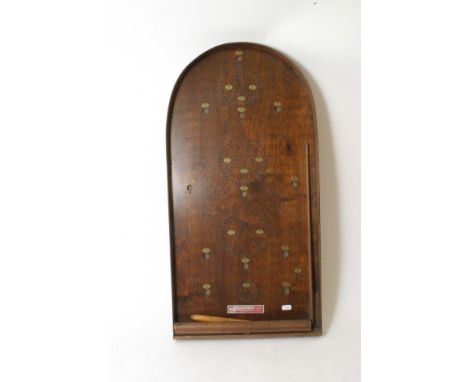 A vintage Bagatelle board.