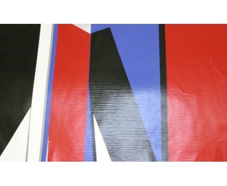 A limited edition modern art print lithograph by Jean Baier (1932-1999), signed and numbered 148 of 250. Unframed with certif