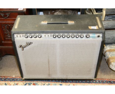 A genuine Vintage Fender Twin Reverb amplifier

