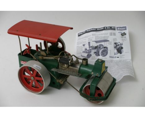 A Wilesco steam tractor (unboxed).